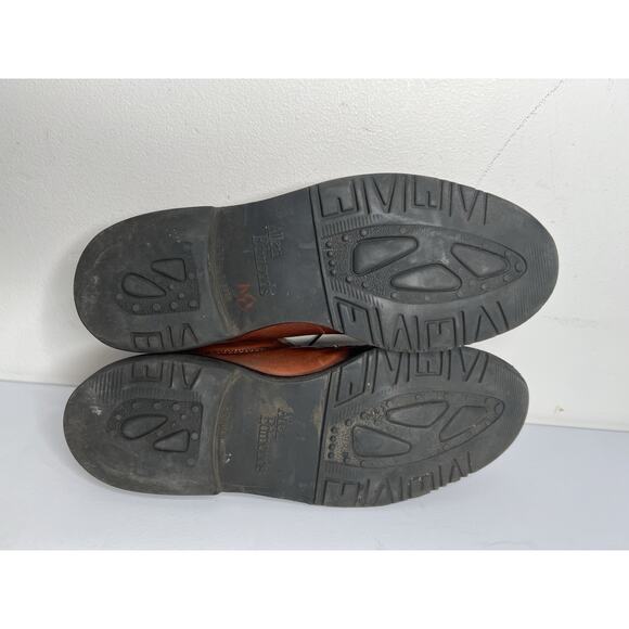 Allen Edmonds Brown Leather Lace Up Loafer Oxford Men’s Size 11.5D - Picture 9 of 11